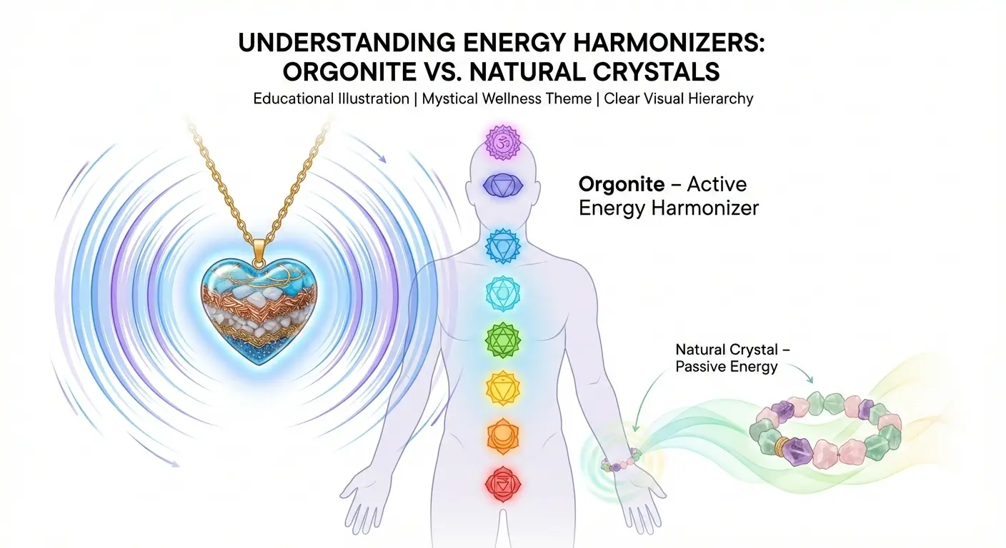 Orgonite macro cuivre et cristal